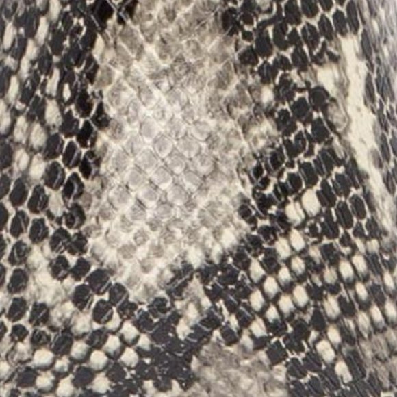 NEW Blondo Women Esmee Waterproof Cream Snakeskin Embossed Cutout Ankle Dress - Picture 7 of 7